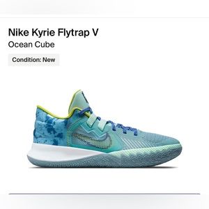 Kyrie Flytrap 5 ocean cube color way